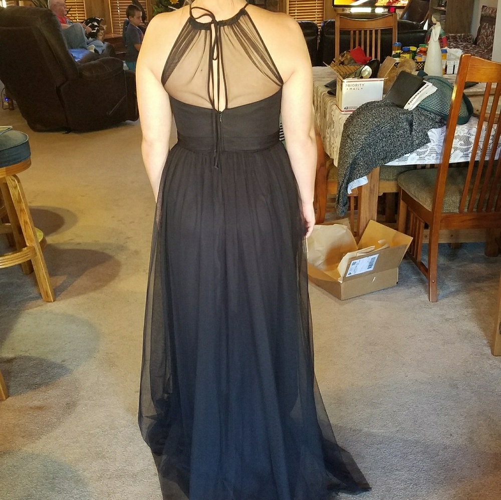 Black Bridesmaids Dress